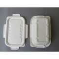 Grease Resistant Tray Biodegradable Disposable Sugarcane Bagasse Lunch Box